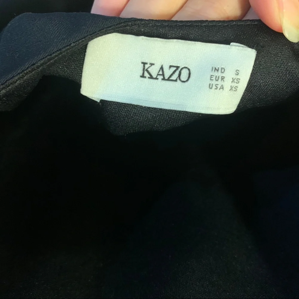 Kazo Black Embellished Dress - Picture 6 of 7
